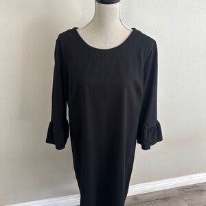 Croft & Barrow Black Long Sleeve Dress